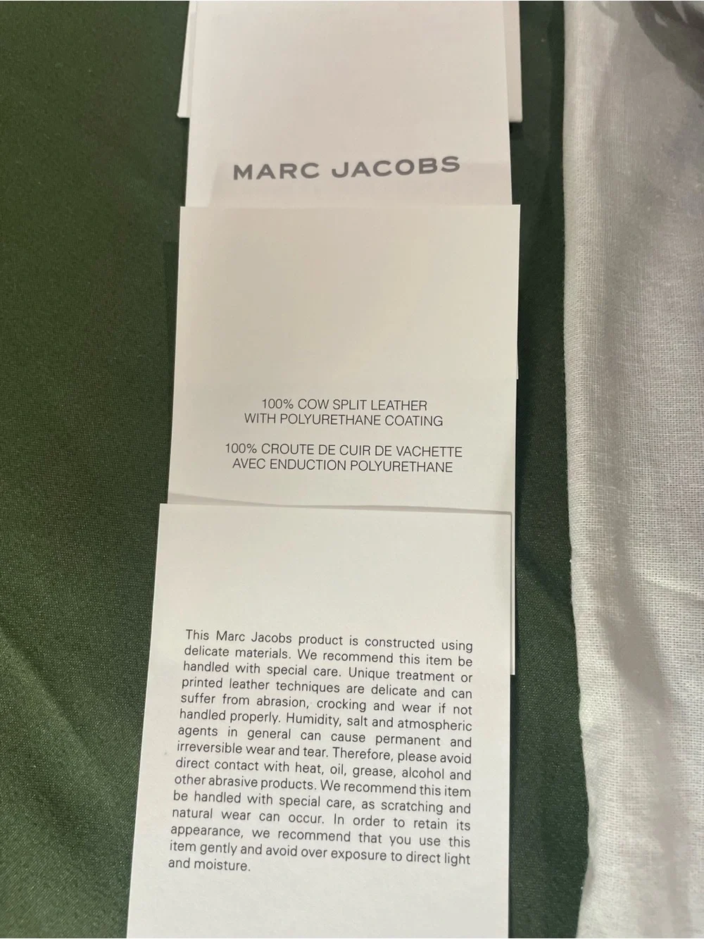Marc Jacobs Bold Saddle Bag *BRAND NEW w/ TAGS* Leather Crossbody Shoulder
